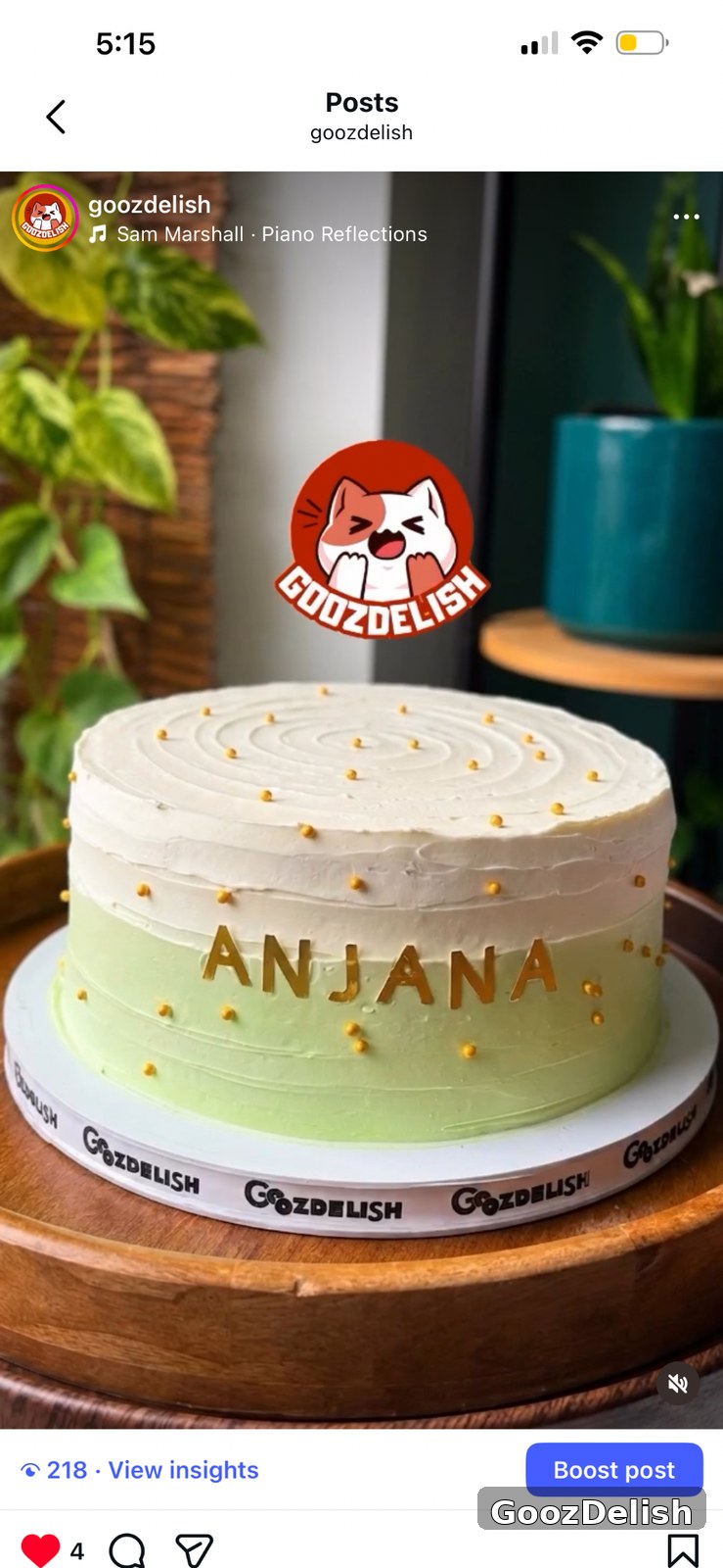 GoozDelish custom cake 28